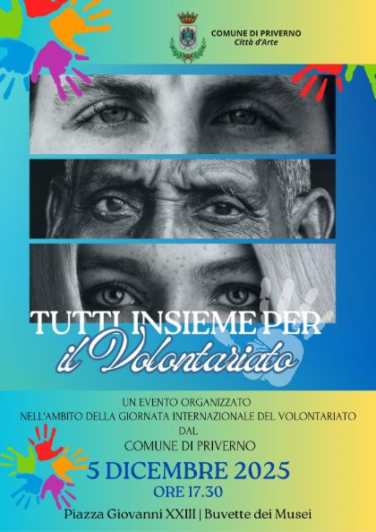 Priverno Celebra la Giornata Internazionale del Volontariato e ospita il Concerto dell'Orchestra Territoriale Tartini 
