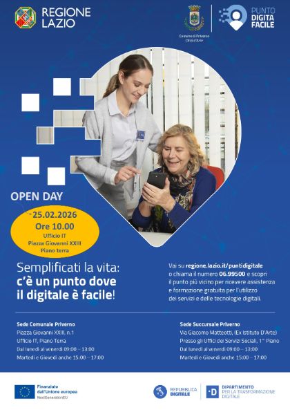 Centro di Facilitazione Digitale Priverno