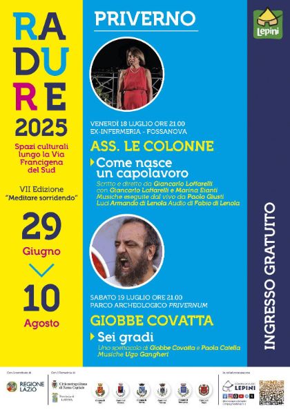 Festival Radure: spazi culturali lungo la via Francigena del Sud 