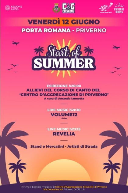 START OF SUMMER 
