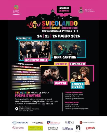 SVICOLANDO: Suoni, Sapori e Suggestioni a Priverno, Città d’Arte del Lazio