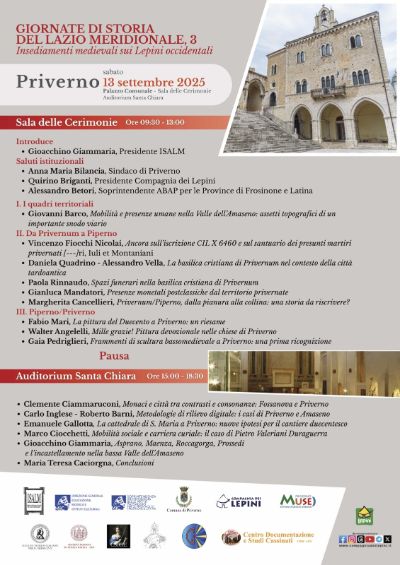Giornate di Storia del Lazio Meridionale 