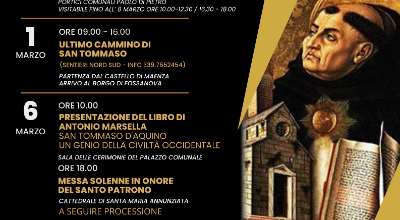 manifesto festeggiamenti san tommaso 2026