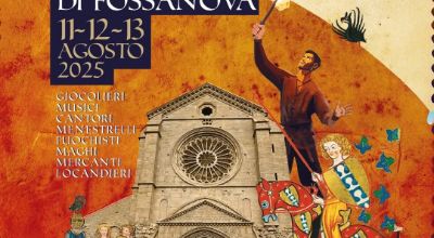 grafica festa medievale fossanova 2025 